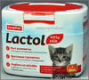 ������ �������� ����� ��� ������������� ����� (Beaphar Lactol Kitty Milk), ����� 250 �